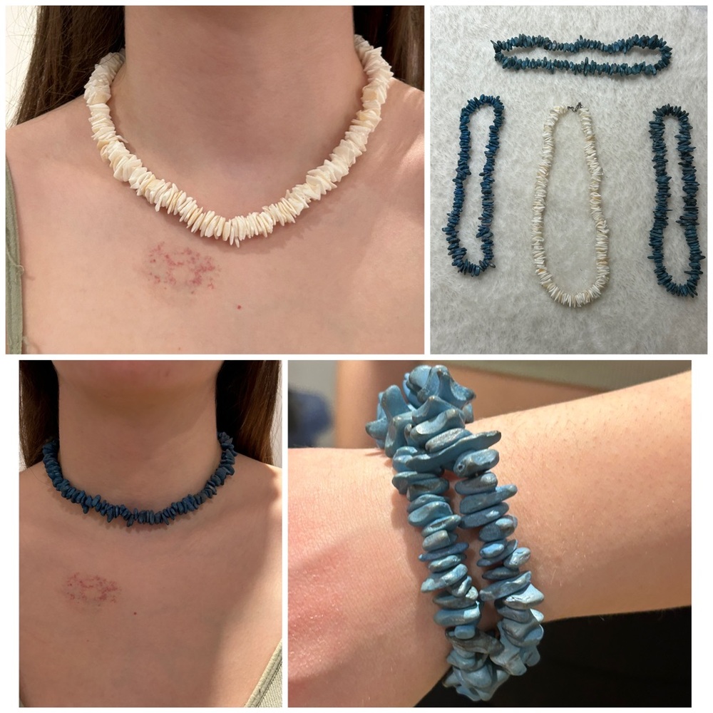 VINTAGE PUKA SHELL JEWELRY